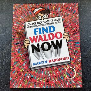 Find Waldo Now - Red Hardcover Book 
c.1988 by Martin Handford